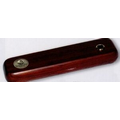 Rosewood Finish Pen Case w/ 1 Pen